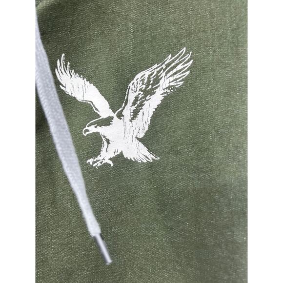 American Eagle Outfitters Pullover Hooded Sweatshirts Stretch Green Size XS - Picture 4 of 7